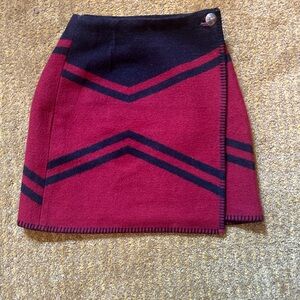 VINTAGE Ralph Lauren Country Wrap Blanket Skirt